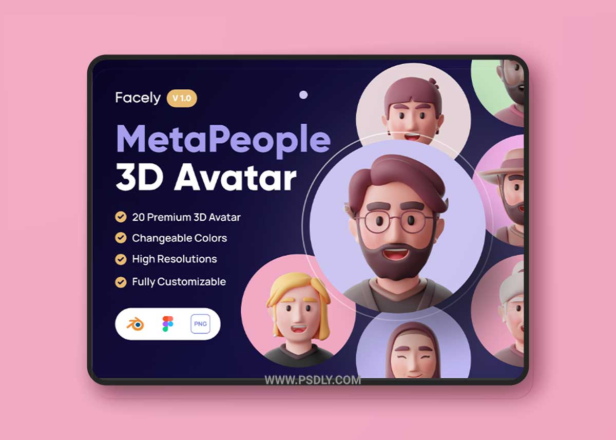 Facely - MetaPeople 3D Avatar