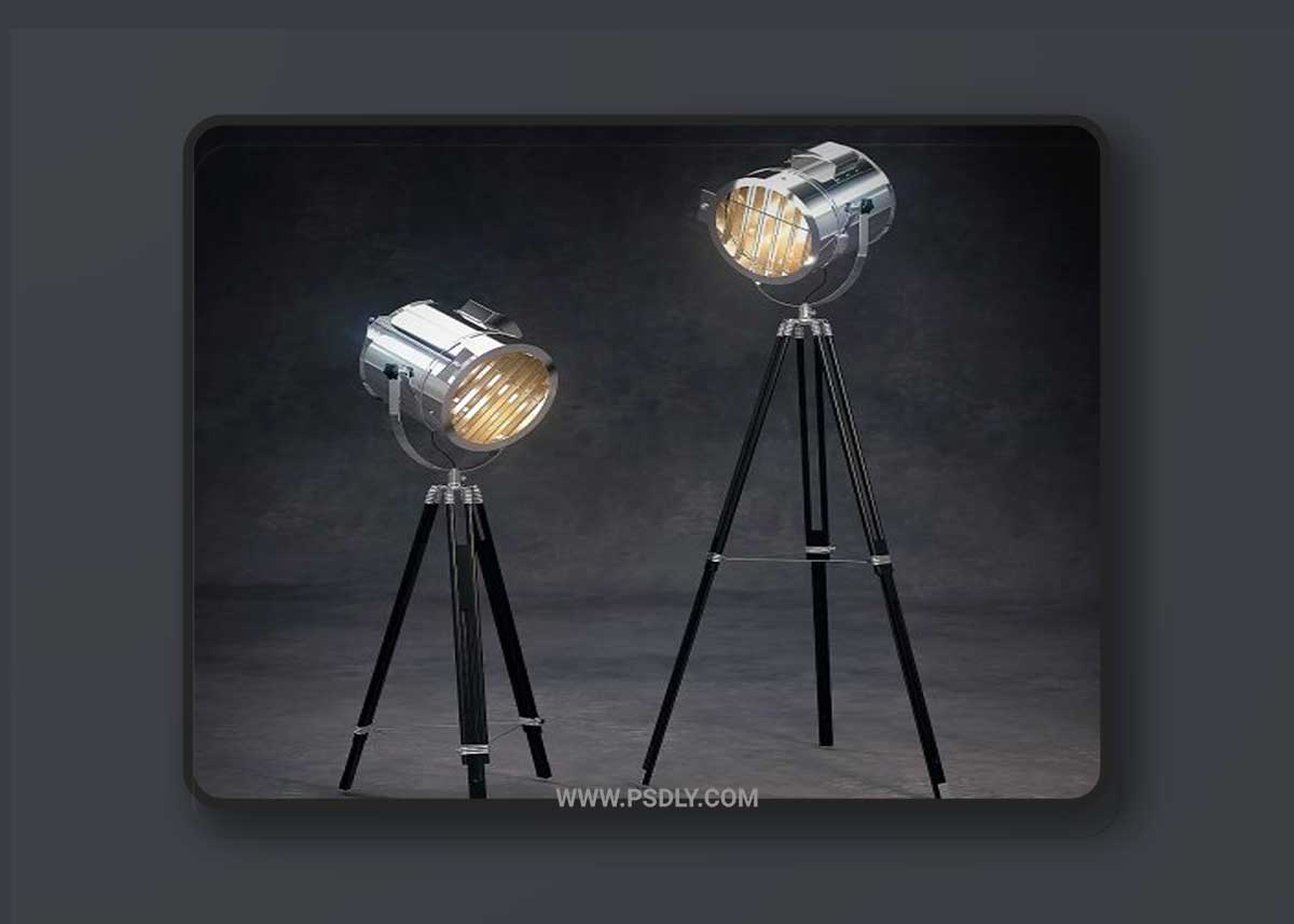 Garda Decor Lamp K2KM018F 3D Model