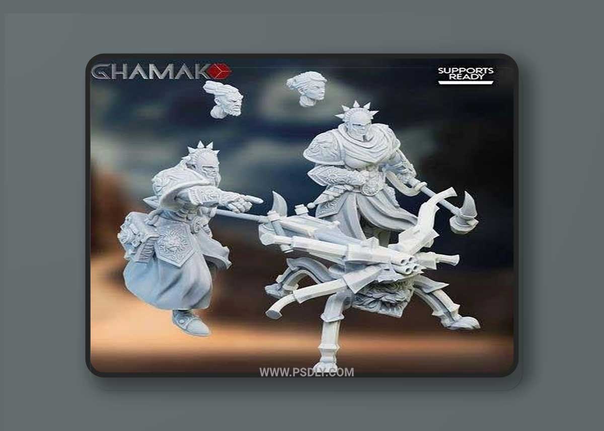 Ghamak - Fantasy April 2022 3D Printable