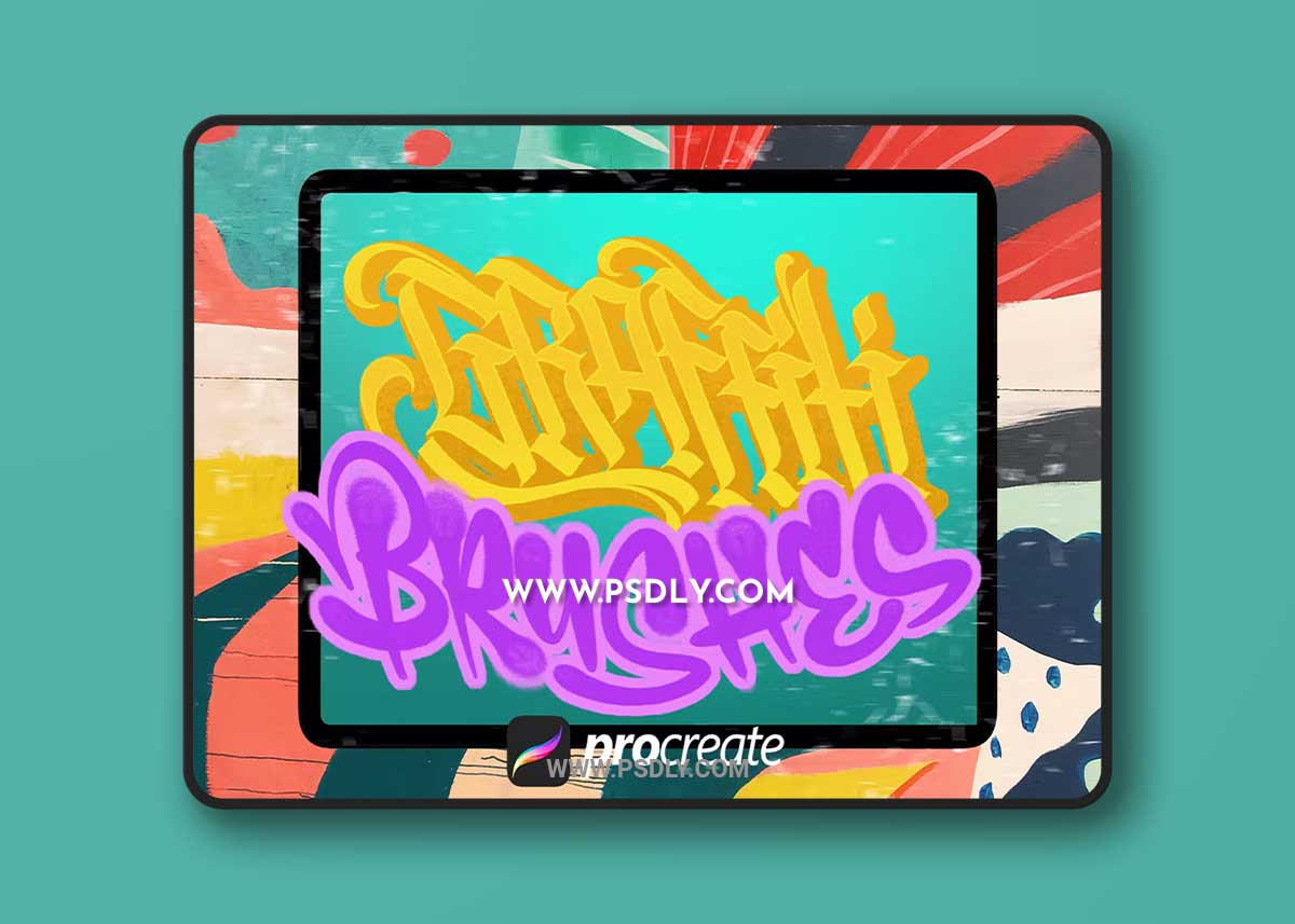 Graffiti Brush Procreate Brush