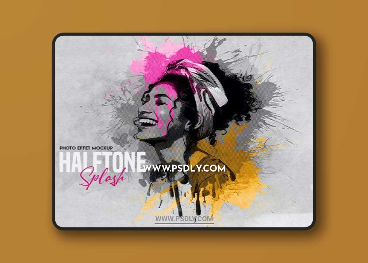 GraphicRiver - Halftone Splash Photo Effect 37411967