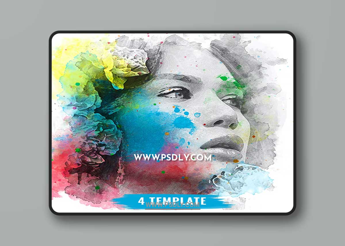 GraphicRiver - Watercolor Photo Effect 37423512