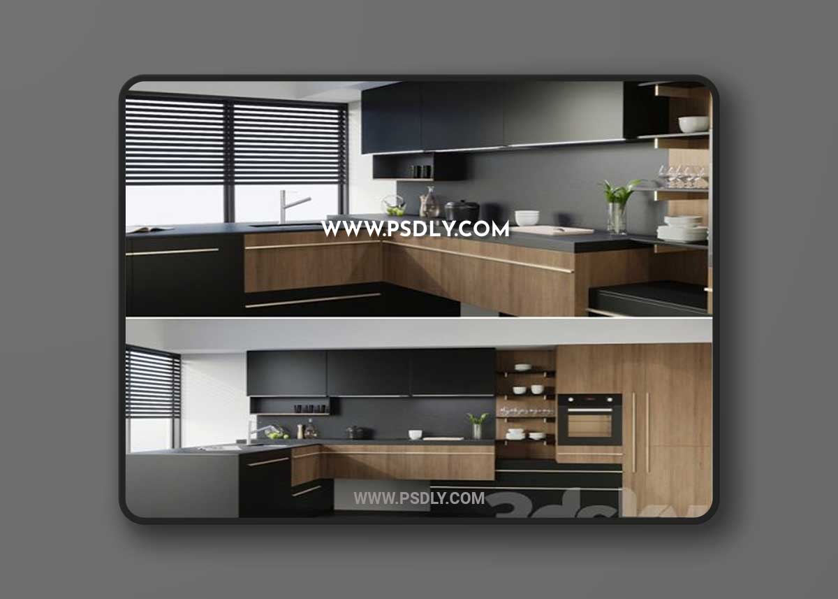 Kitchen Miton Skin 3D Model