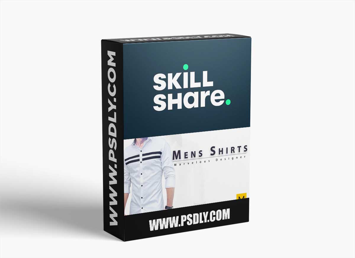 Men's Shirt In Marvelous Designer