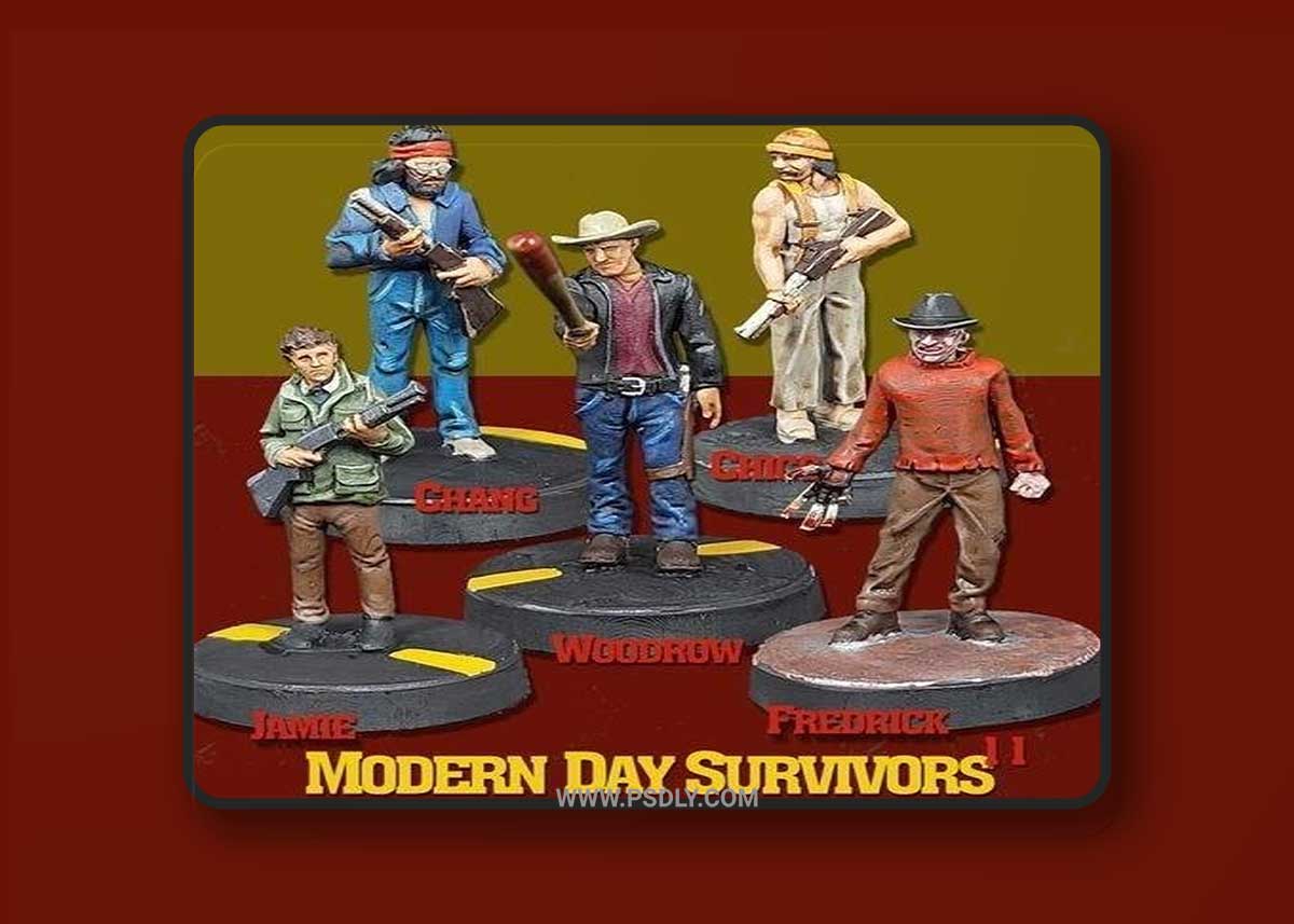 Modern Day Survivor Series 11 3D Printable