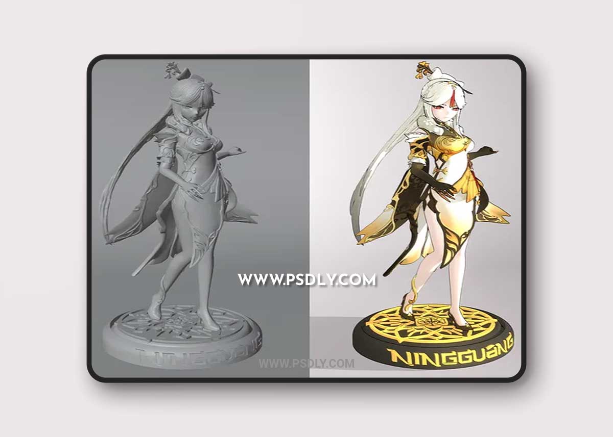 Ningguang Genshin Impact 3D Printable