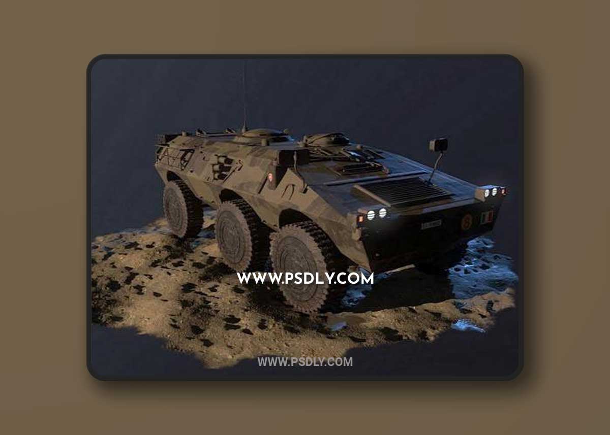 PUMA AFV 3D model