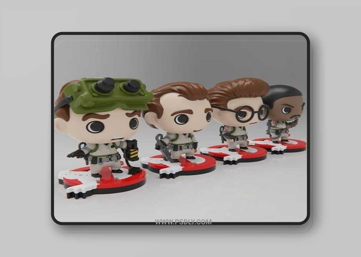 PlaKit - Ghostbusters Egon 3D Printable