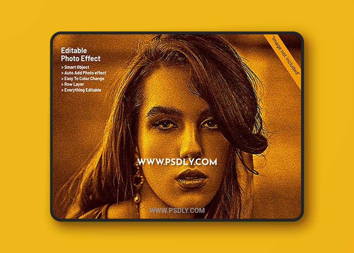 Portrait photo effect