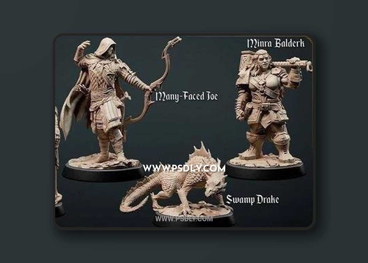 Loot Studios - Fantasy February 2022 3D Printable