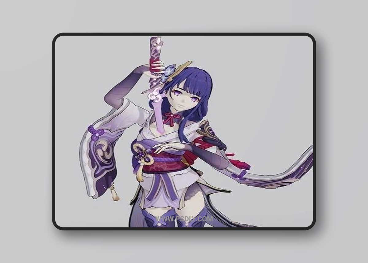 Raiden Shogun - Baal Genshin Impact 3D Printable