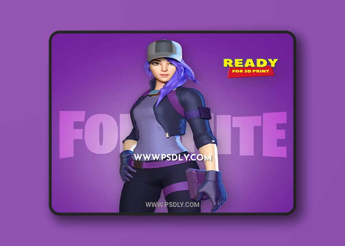 Remedy - Fortnite Fanart 3D Printable