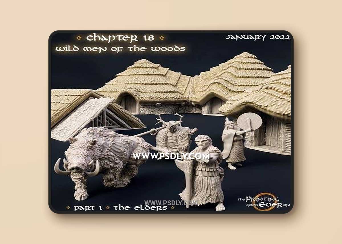 The Printing Goes Ever On - Chapter 18 3D Printable