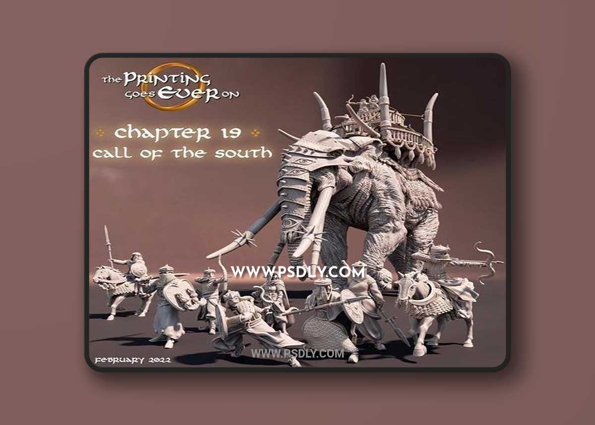 The Printing Goes Ever On - Chapter 19 3D Printable