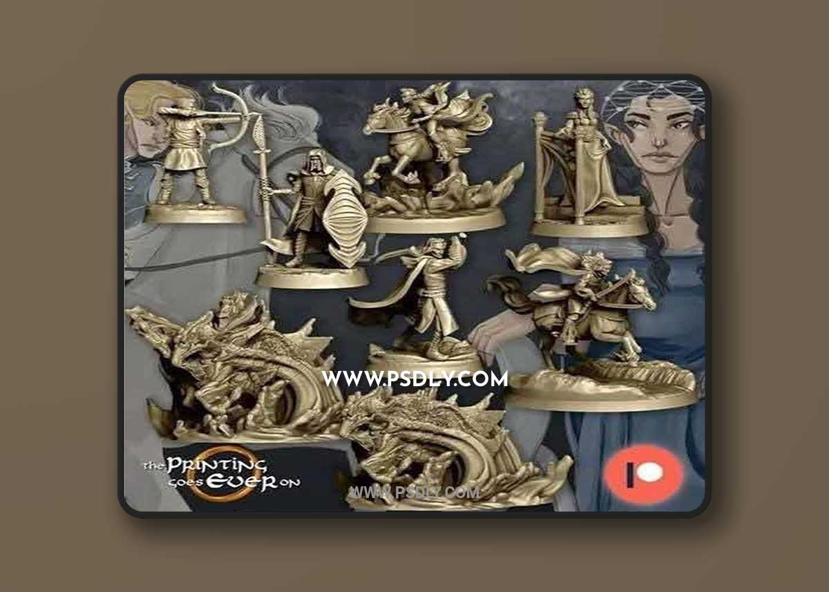 The Printing Goes Ever On - Chapter 4 3D Printable