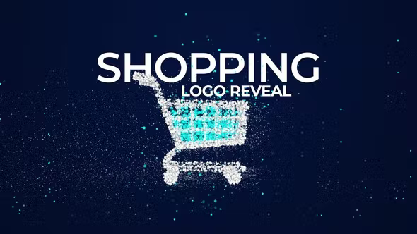 Videohive Online Shopping E-Commerce Logo Reveal 37458813