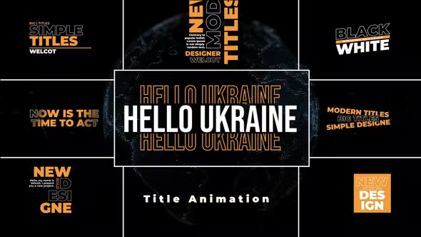 Videohive Big Titles | After Effects 37085867