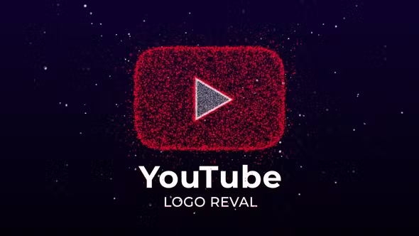 Videohive Youtube Particles Logo Reveal 37076367