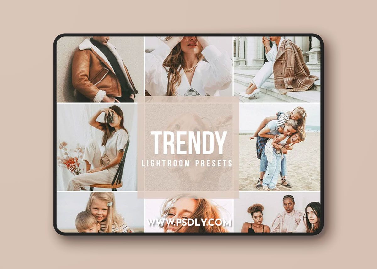 123presets TRENDY LIGHTROOM PRESETS