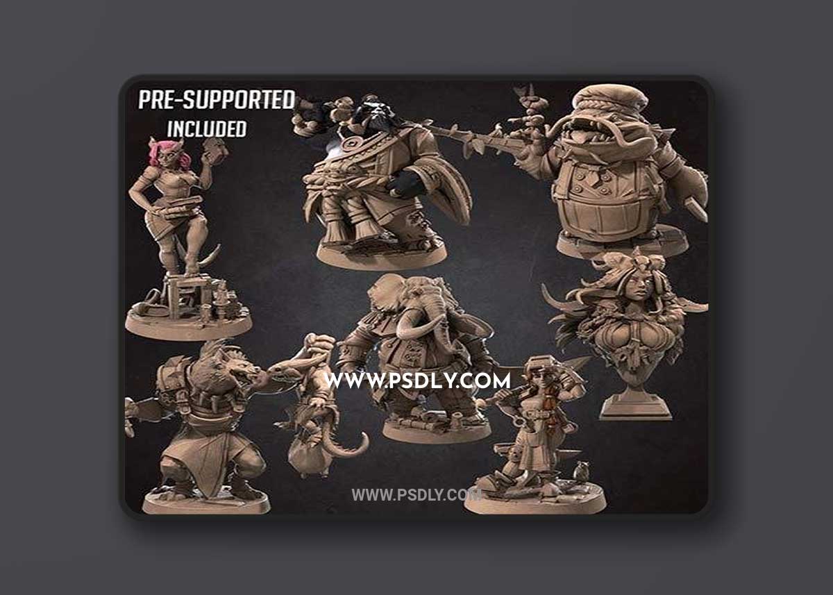 3D Print Models Bite the Bullet - Bullet Town Crew Pt.1 August 2021