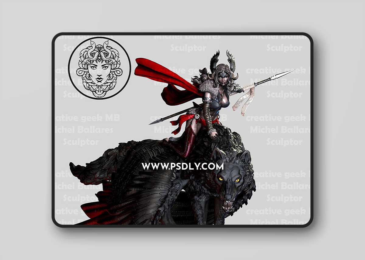 3D Print Models Nordic Valkirya