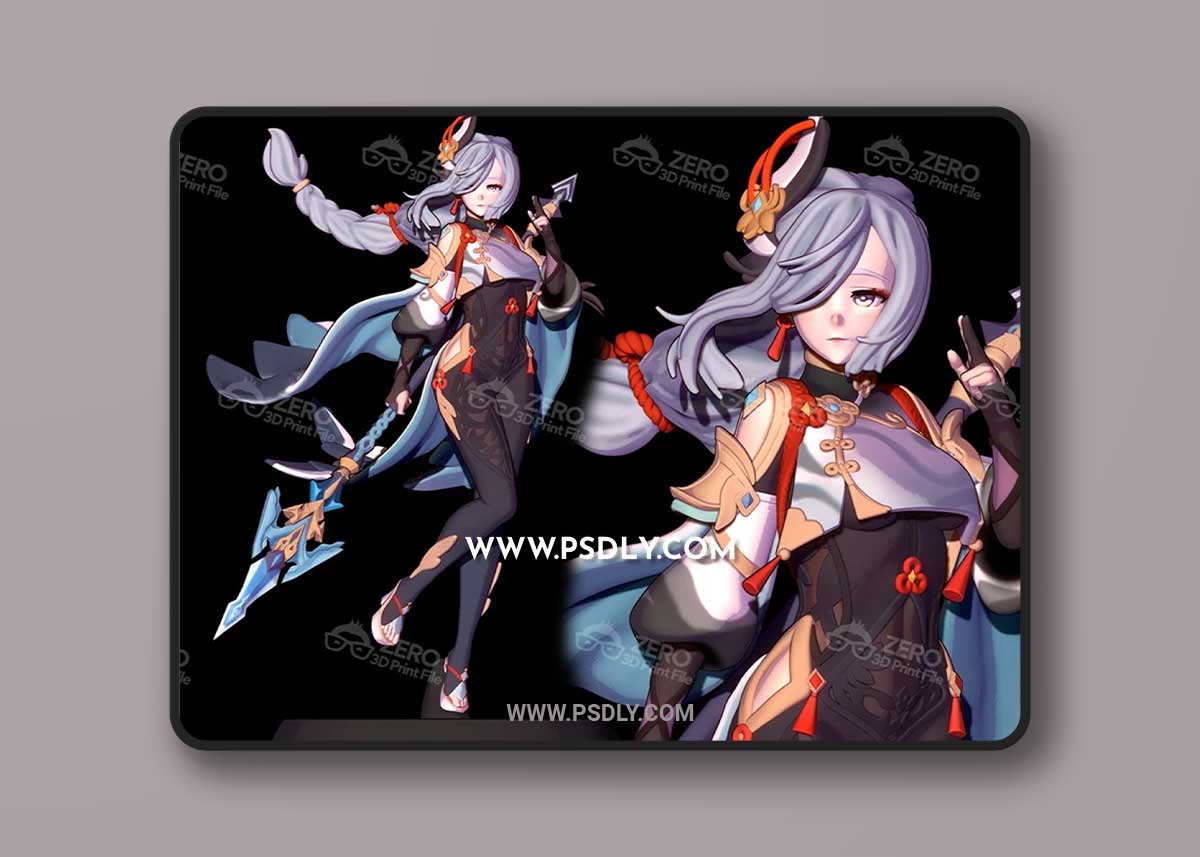 3D Print Models Shenhe -Genshin Impact