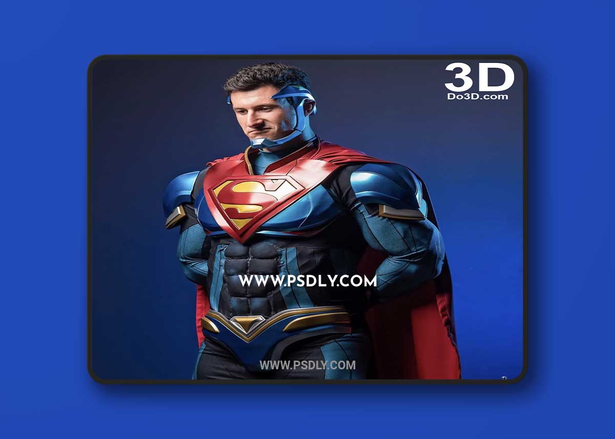 3D Print Models Superman injustice 2 body
