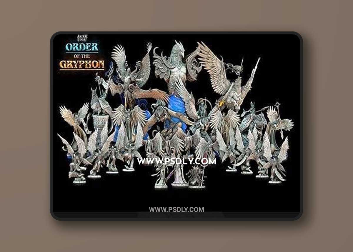 3D Print Models The Astal Court Order of the Gryphon