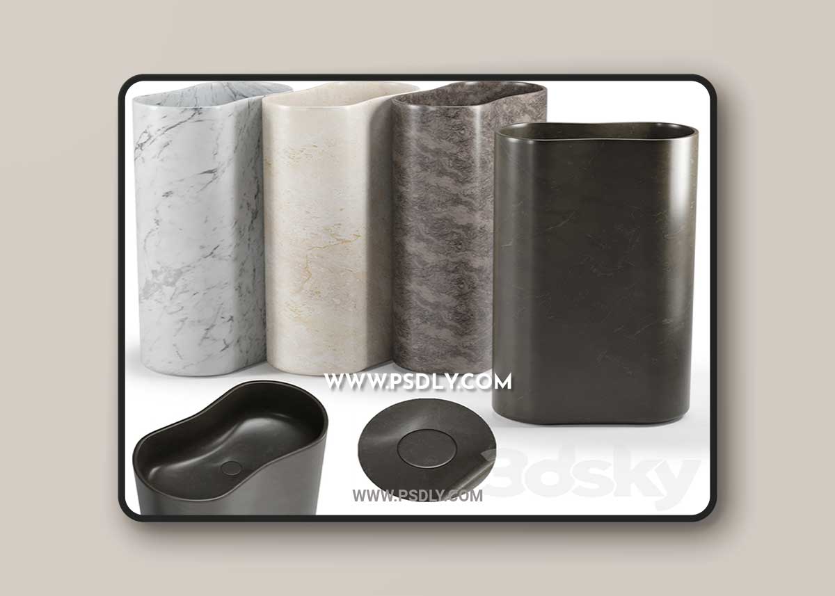 ANIMA | Freestanding washbasin by salvatori