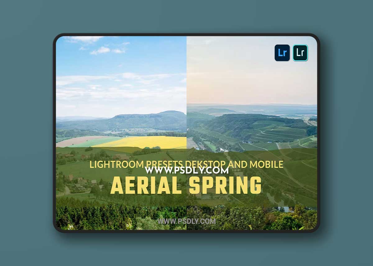 Aerial Spring Lightroom Presets