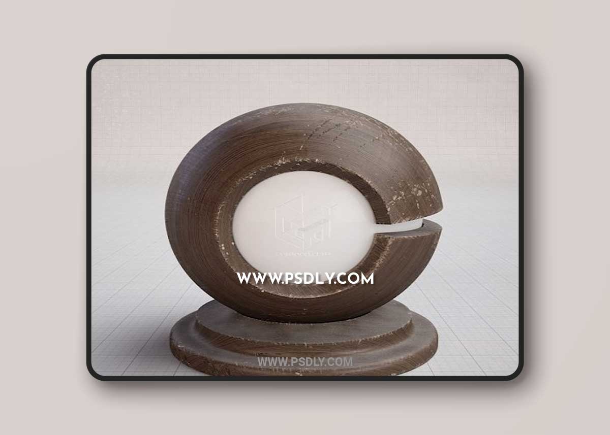 Aragon Wood (scratched And Dusted) 3D Model