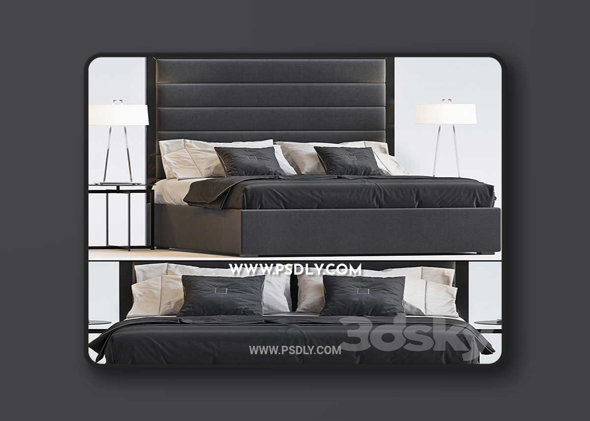 BED BY SOFA AND CHAIR COMPANY 21 3D Model