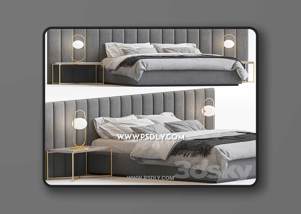 BED BY SOFA AND CHAIR COMPANY 23 3D Model