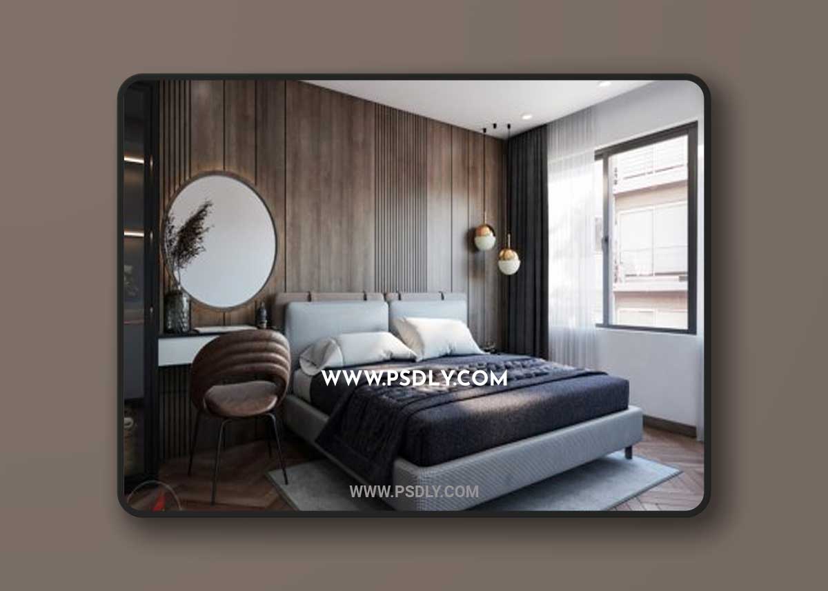 Bedroom Sketchup Scene by Nguyen Hong Anh