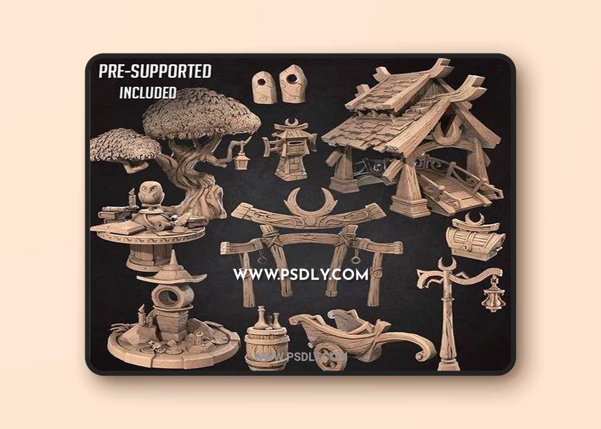 Bite the Bullet - Night Elves Assets Pack 3D