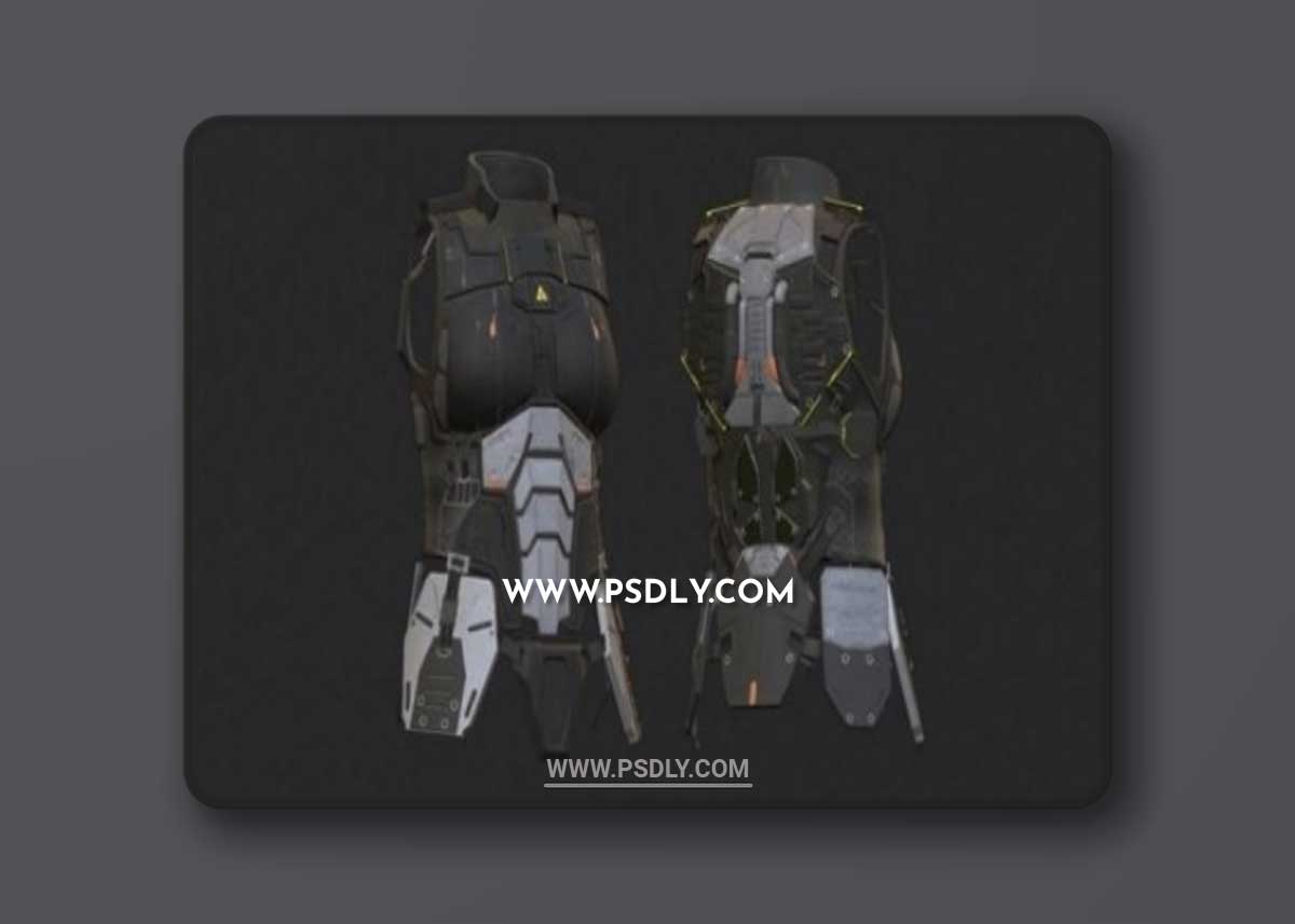 Body armour 3D Model