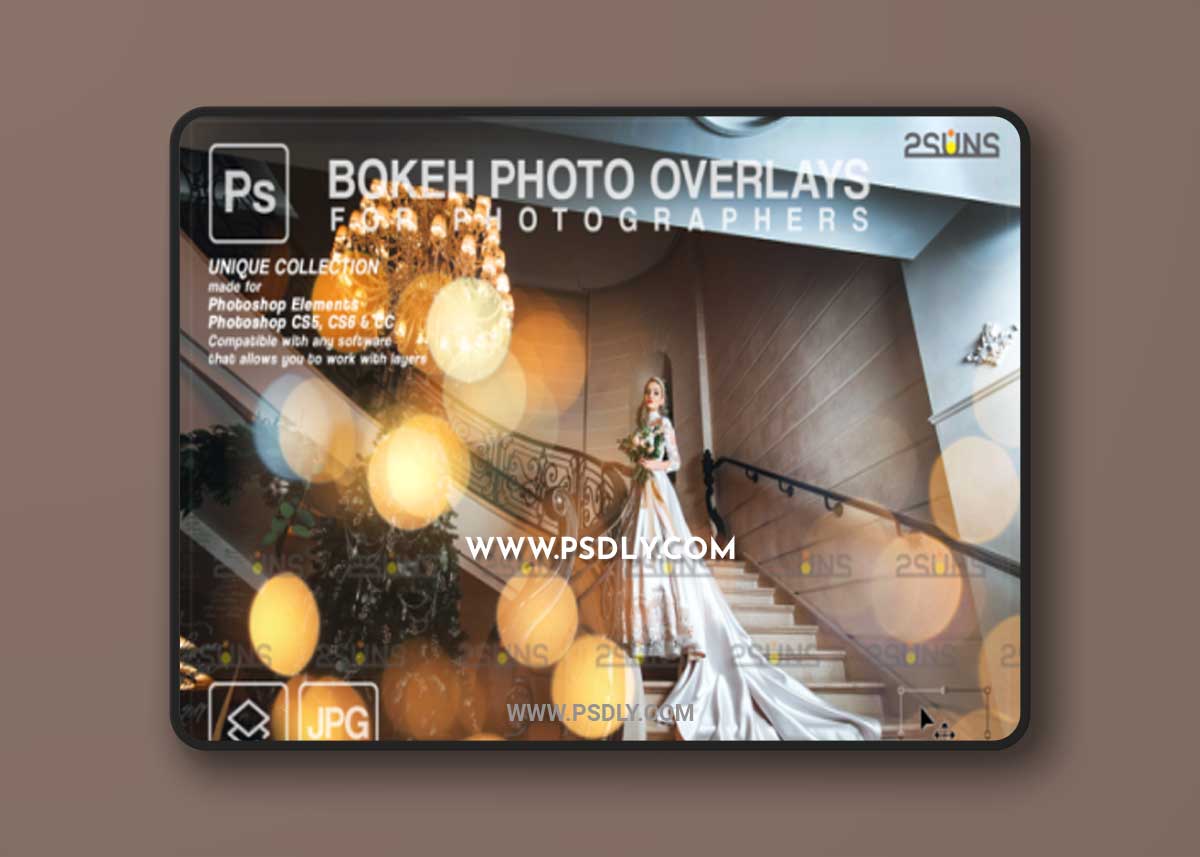 Bokeh Light Photo Overlays