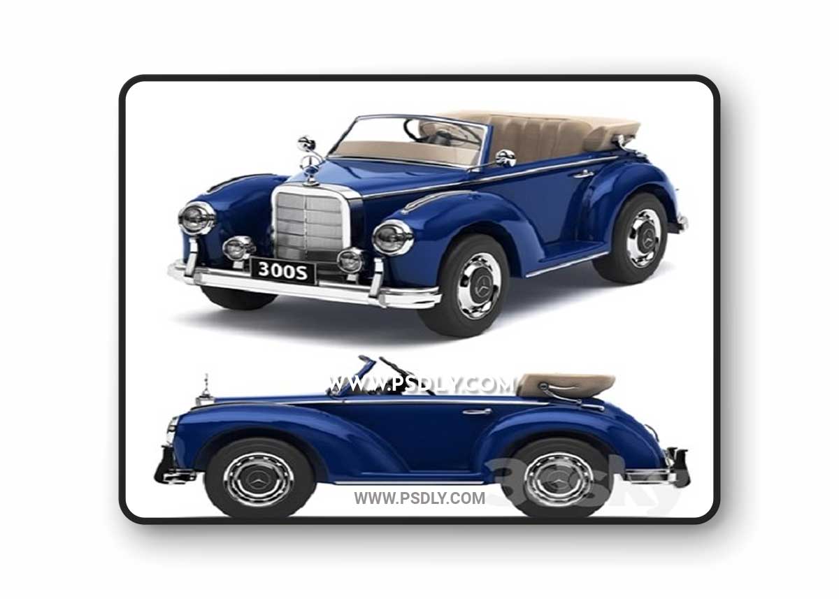 Children’s electric car Mercedes-Benz 300S