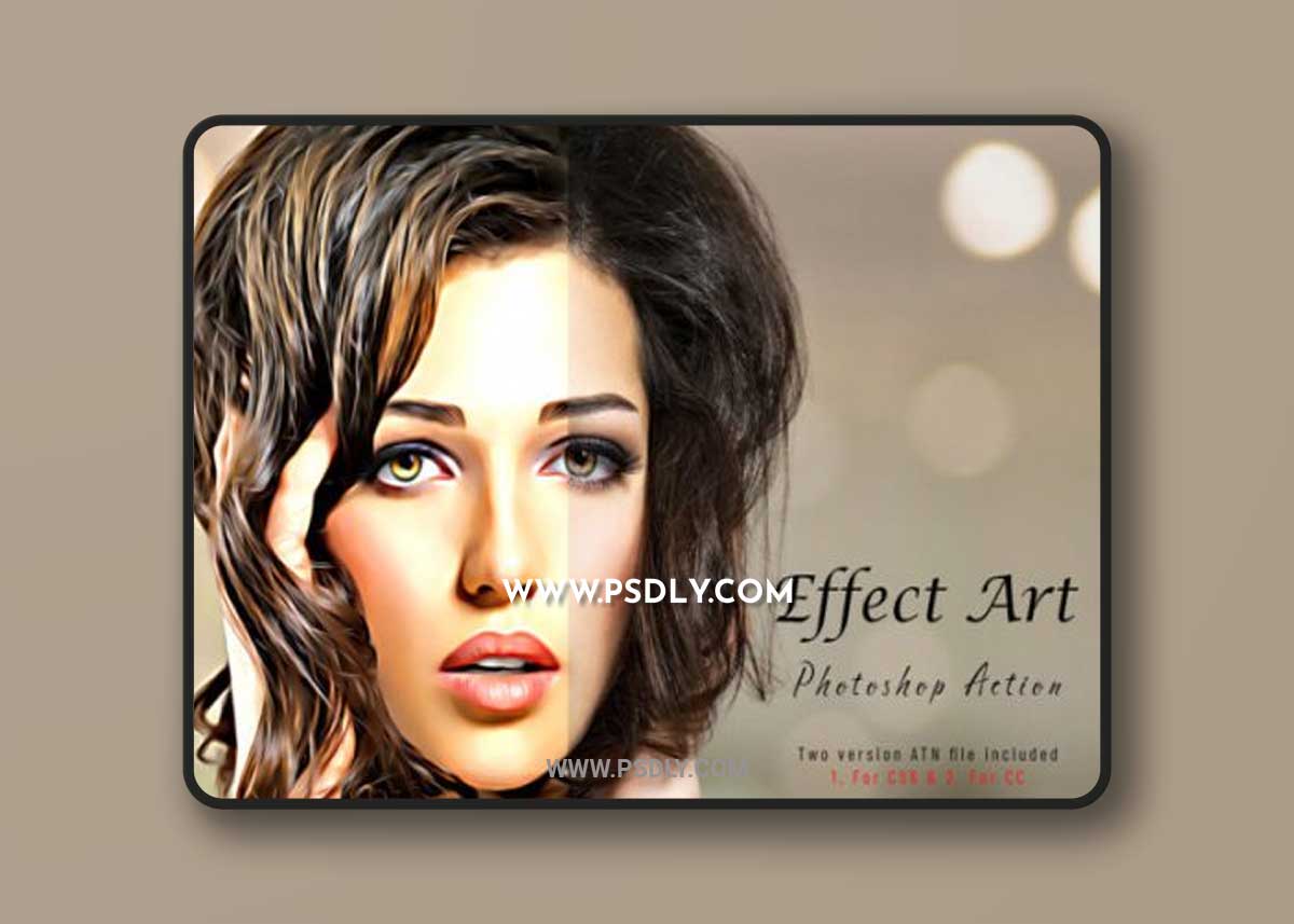 CreativeMarket - Effect Art Photoshop Action