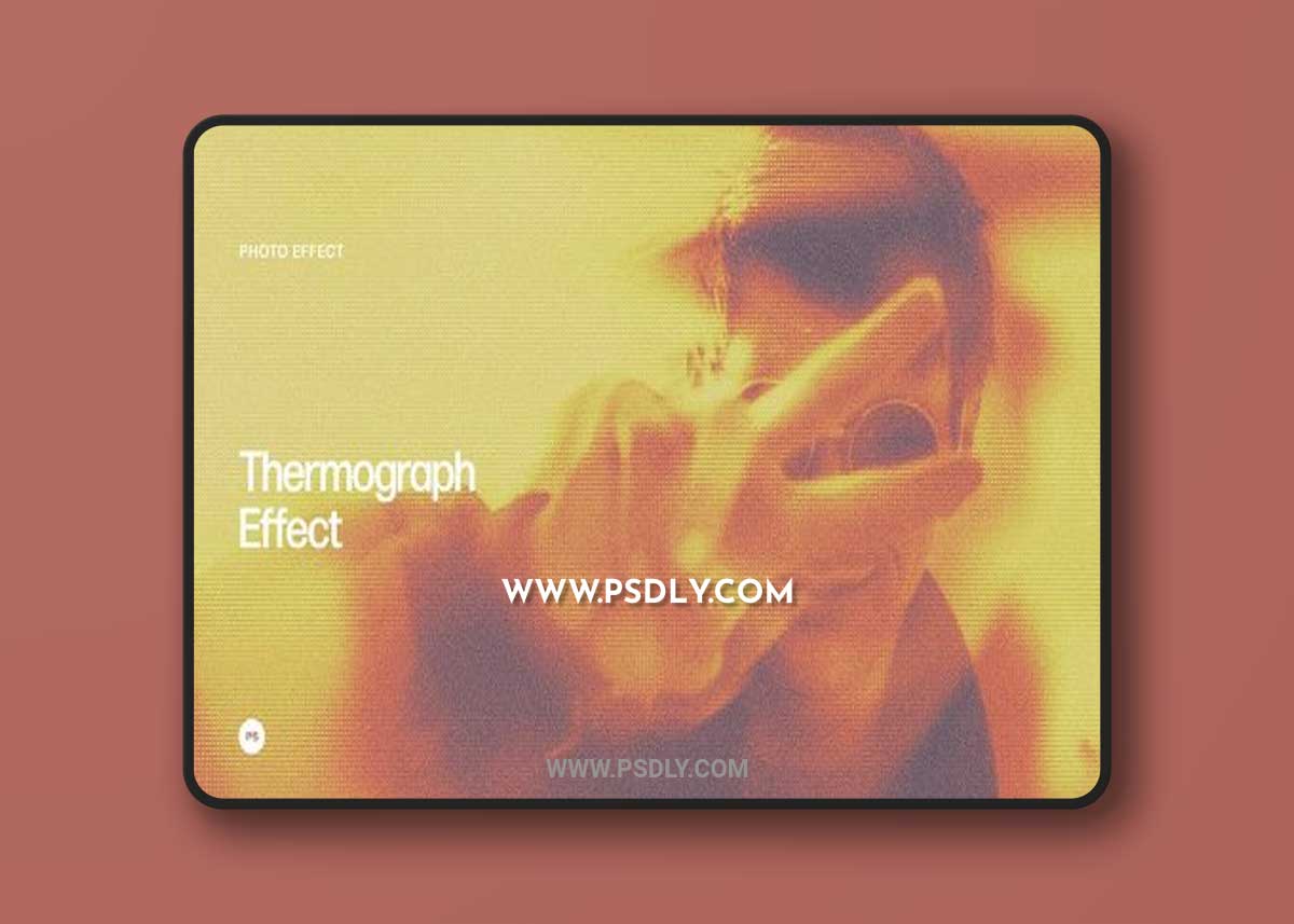 CreativeMarket - Thermograph Photo Effect 7155607