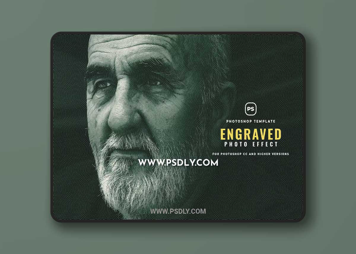 Engraved Effect Photoshop