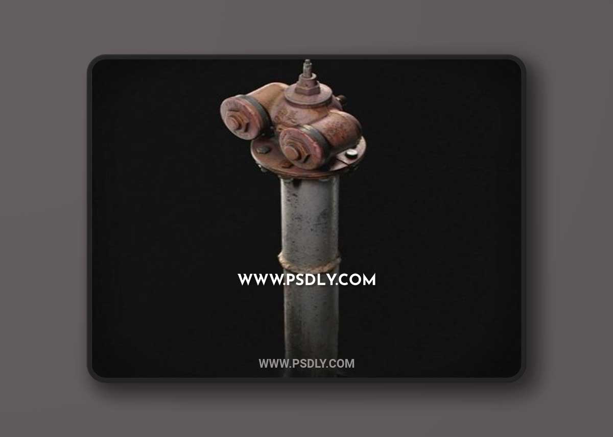 Fire Hydrant 3D Scan Model