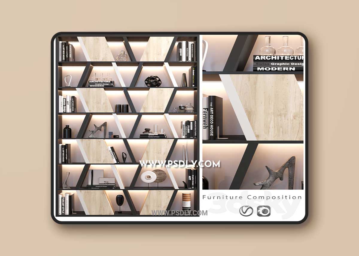 Furniture Composition | 18 3D Model