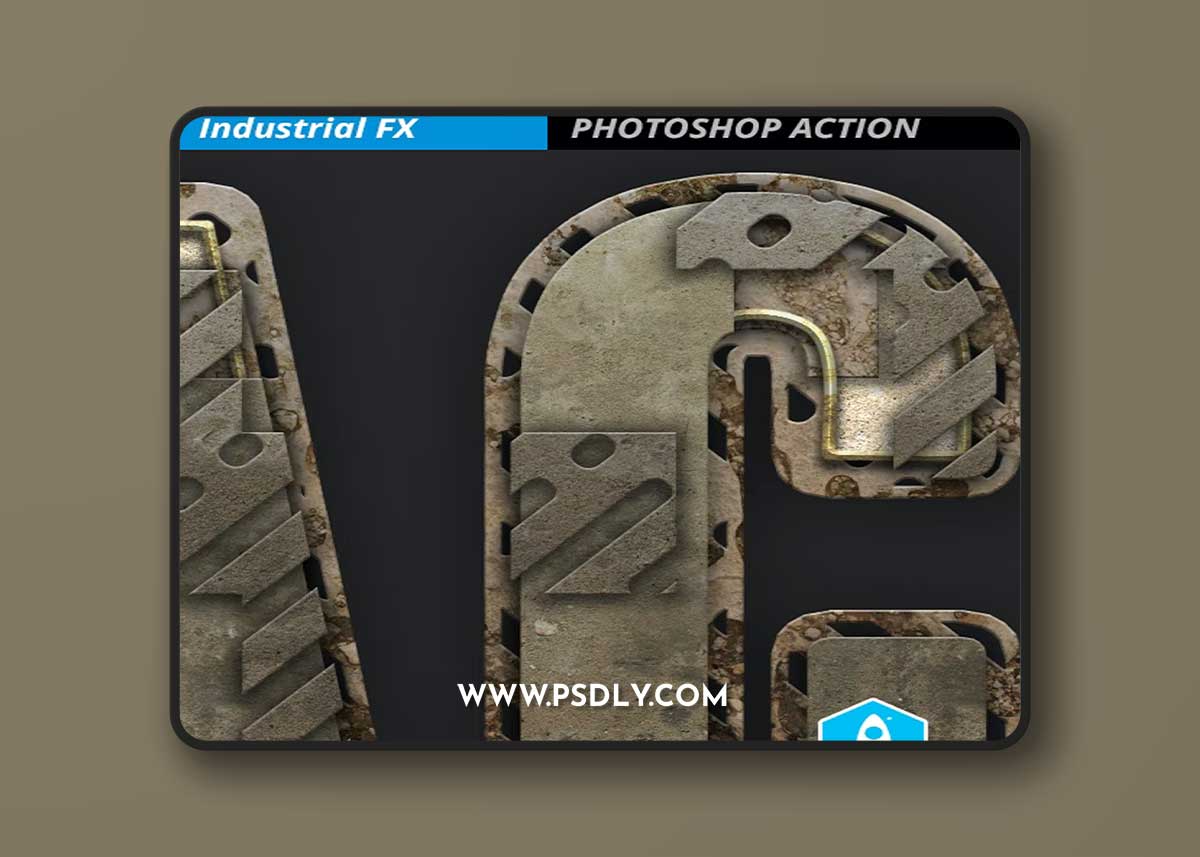 GraphicRiver - Industrail Text FX 23313934