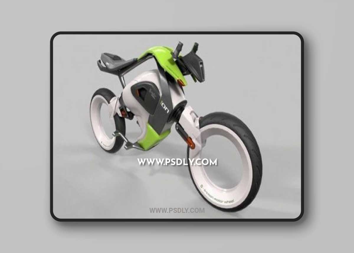 HERO iON Concept Motorbike 3D Model