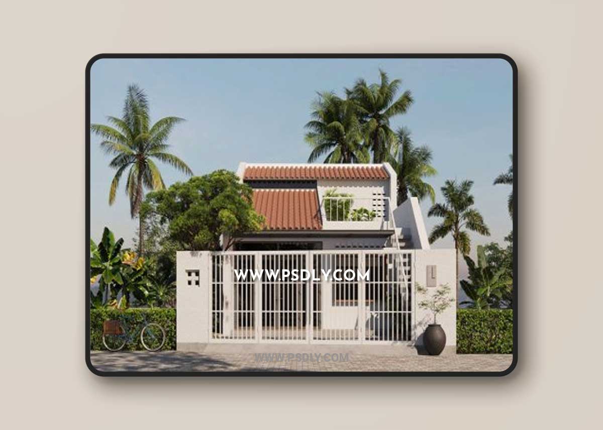 House Exterior by Cao Ngoc Cuong 3D Model