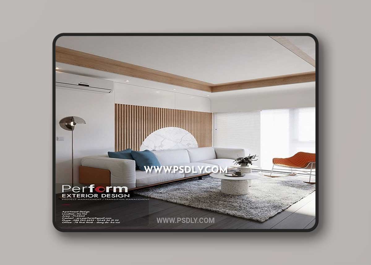 Interior Apartment Scene By DaoTung 3D Model