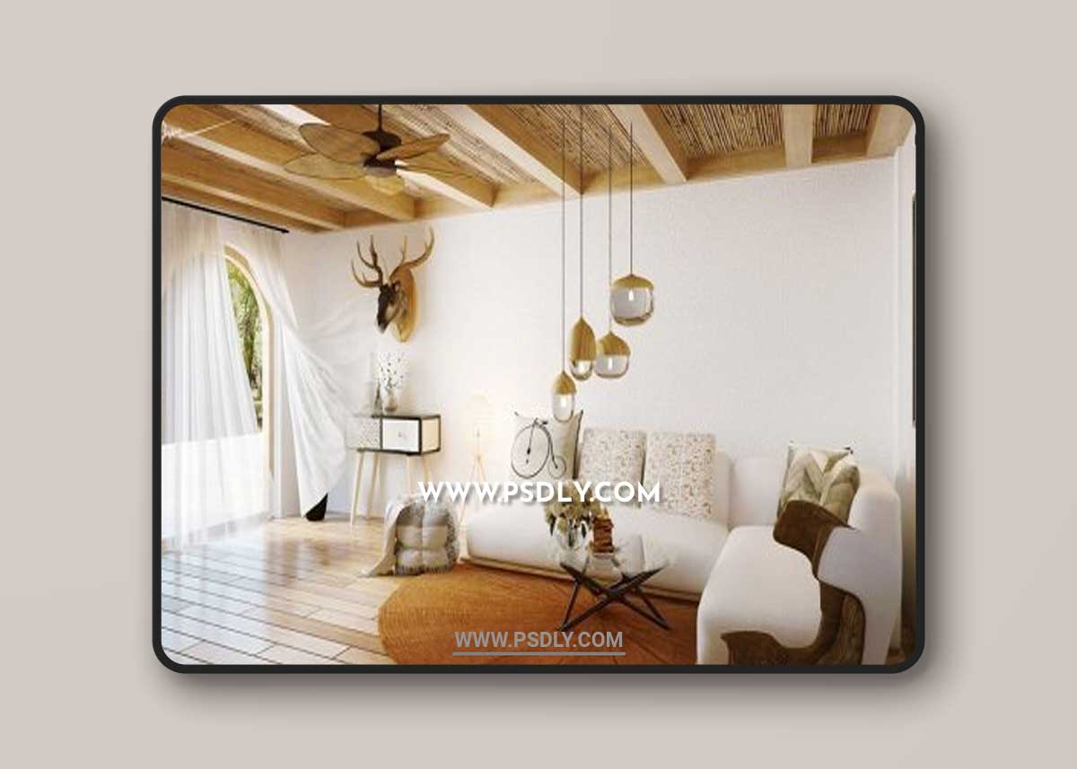 Interior Scene Sketchup By NguyenDinhQuoc