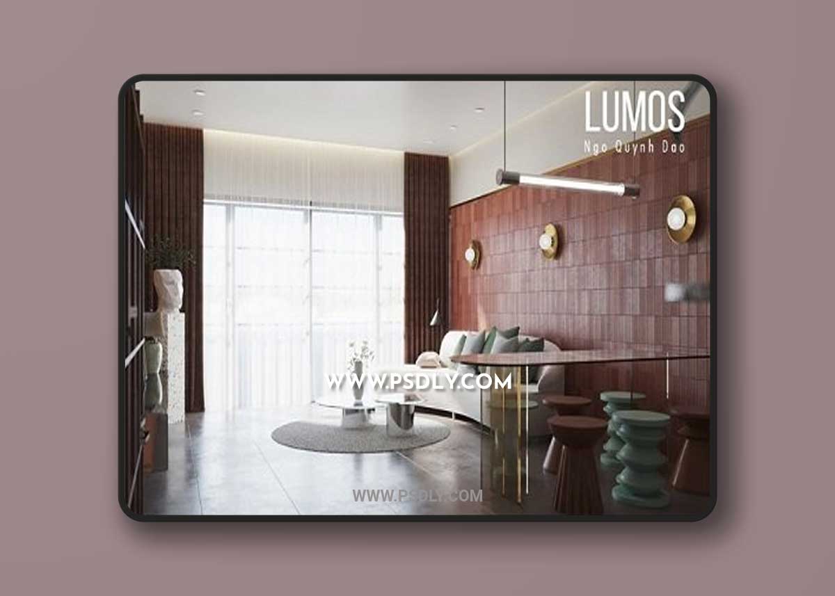 Interior Scene by NgoQuynhDao 3D Model