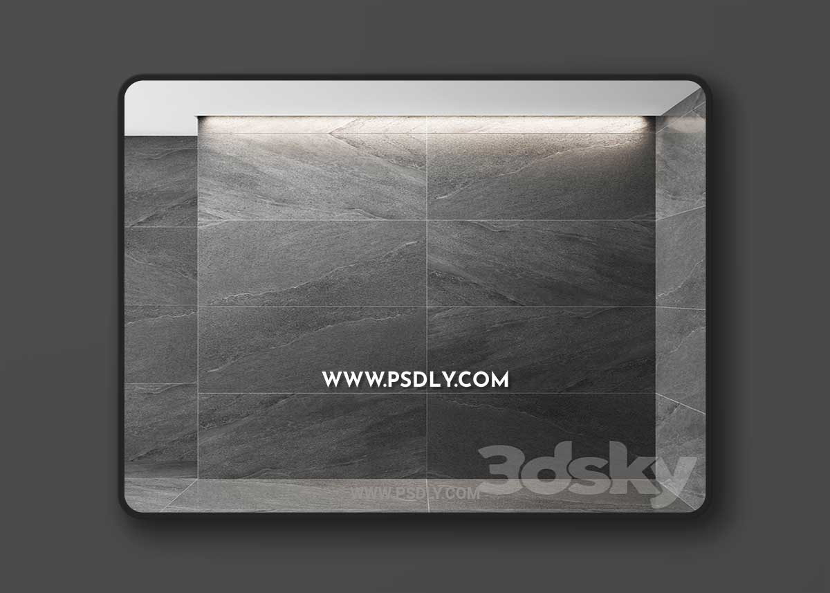 Italon Contempora Carbon Tile 3D Model